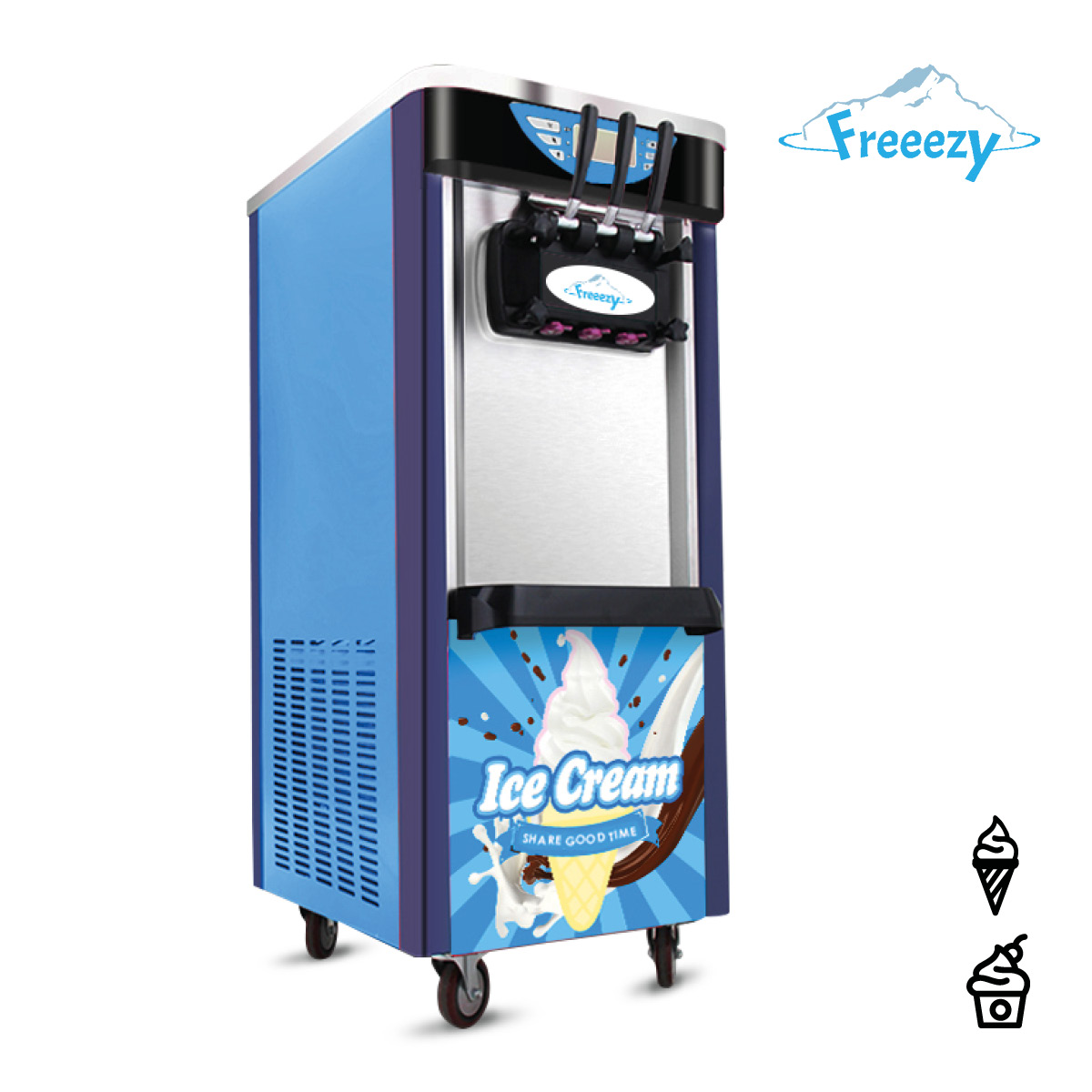 Softeismaschine/Frozen Yogurt Maschine - BSB 36 1 Softeismaschine/Frozen Yogurt Maschine - BSB 36