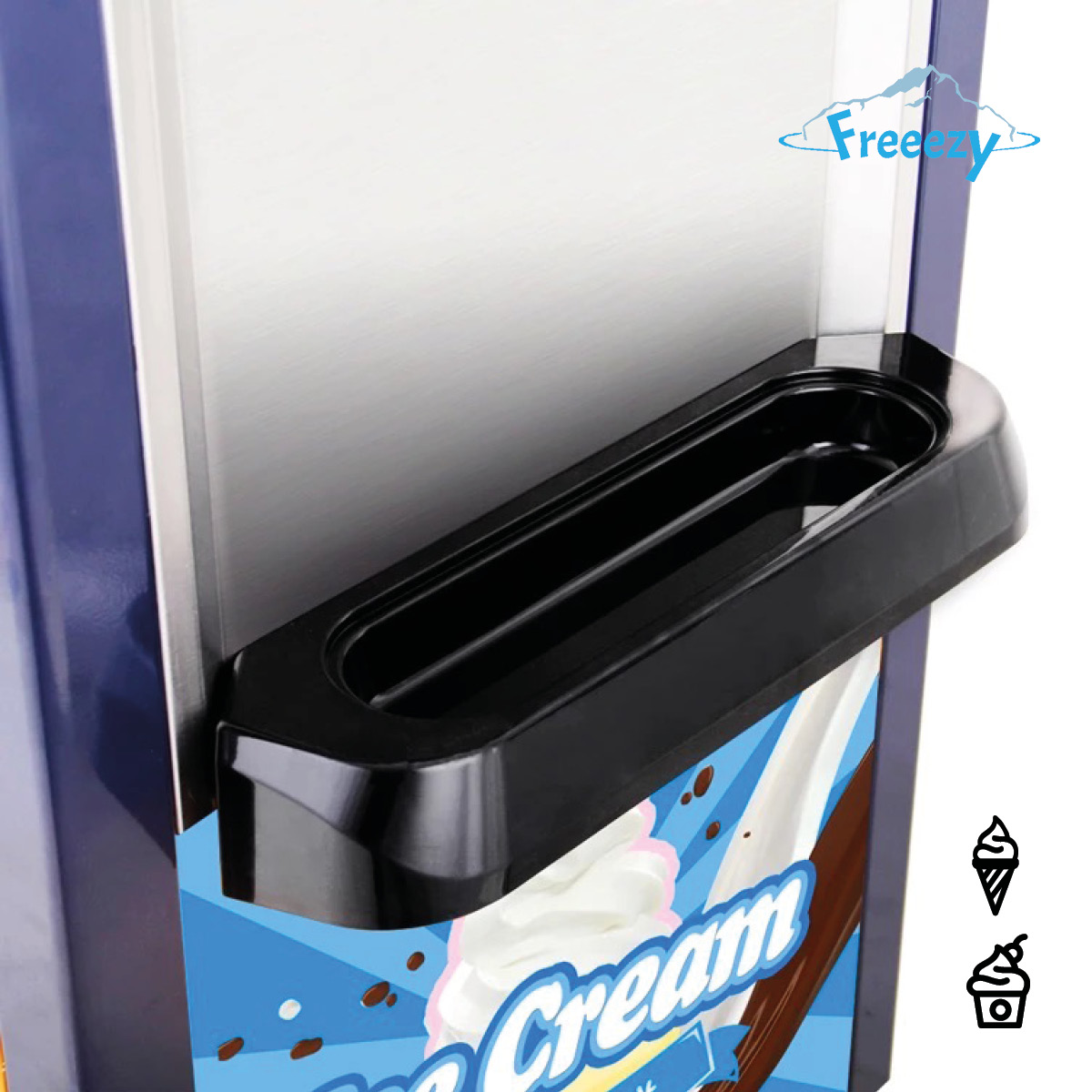 Softeismaschine/Frozen Yogurt Maschine - BSB 36 4 Softeismaschine/Frozen Yogurt Maschine - BSB 36