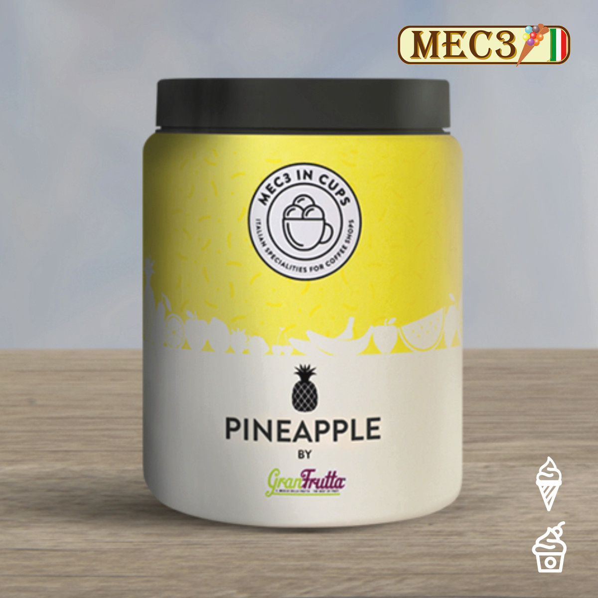 MEC3 Ananas Topping von GRANFRUTTA