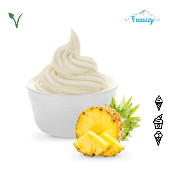 FREEEZY Softeispulver Ananas Vegan 10kg