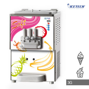 ICETECH Softeismaschine / Frozen Yogurt Maschine HAPPY 3G